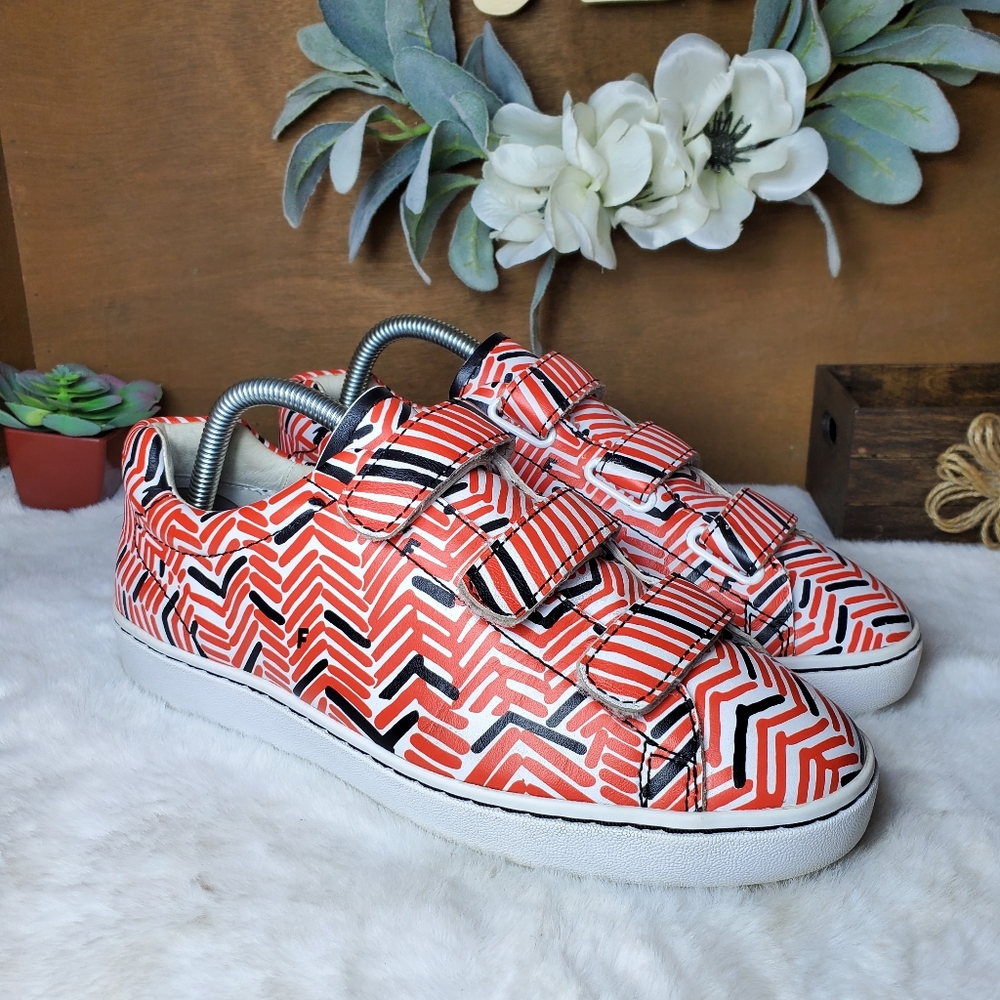 Ash Pharell Tweed White Sneakers Women's Size 39